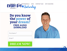 Tablet Screenshot of everydayissaturday.com